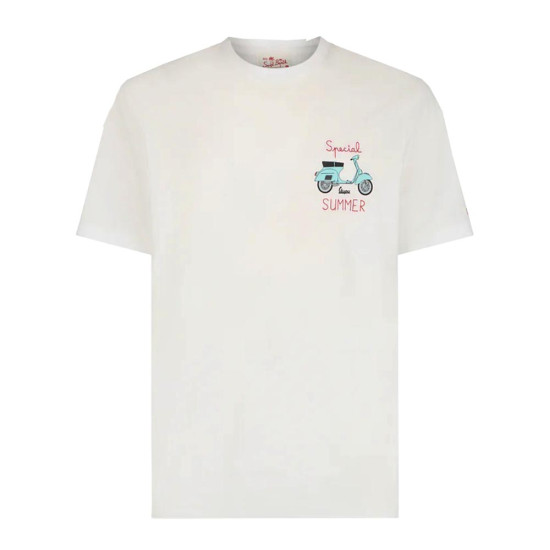 MC2 Saint Barth Ανδρική κοντομάνικη μπλούζα Cotton Classic T Shirt